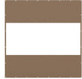 Heavy Duty Outdoor Clear Panel Curtain, 18 Oz Waterproof Pvc Polyester Curtain, Weather Resistant & Tearproof For Patios, Gazebos, Pergolas, Privacy Screen 8'H X 8'W, Brown Brown