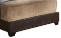 Aaron G1800 Tb Up Twin Bedcappuccino Twin Beige Foam Pu