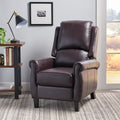 Recliner Burgundy Pu