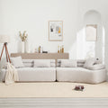 Unique Modeling Design,Upholstered Indoor Furniture,Foam Filled Sleeper Sofa Bed For Living Room,Bedroom,3 Colors Light Gray Primary Living Space Modern Foam Polyester 4 Seat
