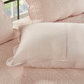 6 Piece Reversible Soped Edge Daybed Cover Set Blush Daybed Blush Microfiber