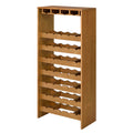 Oak 7 Tier Wine Rack Oak Kitchen Wood