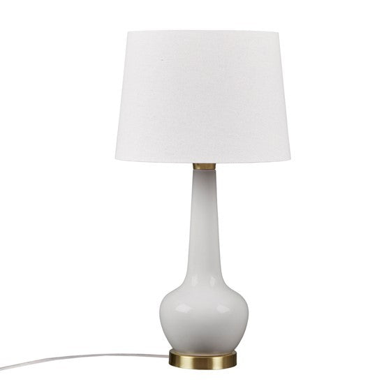 Ceramic Genie Table Lamp Grey Ceramic