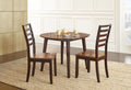 Captivating Side Chair Cordovan Cherry Finish, Ladder Back Optimal Comfort, Farmhouse Or Style Blending Environments, Set Of 2 Chairs Brown Espresso Dining Room Rectangular Transitional Side Chair Acacia Solid Wood Mdf