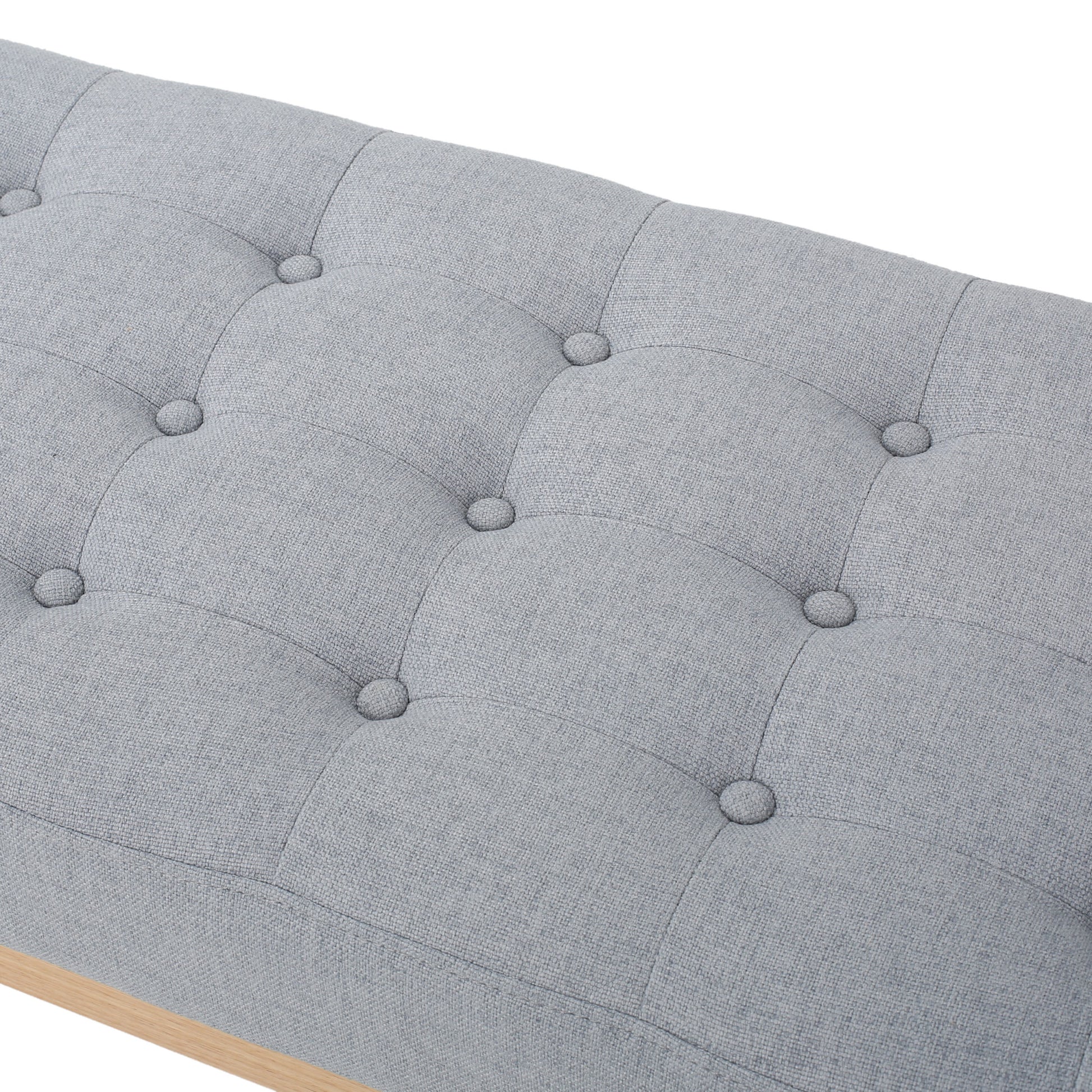 Ottoman Light Grey Fabric