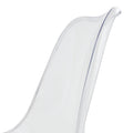 White Stone Burning Tabletop With Rubber Wooden Legs, Foldable Computer Desk, Foldable Office Desk,4 Modern Chairs Can Rotate 360 Degrees,The Seat Cushion Is Made Of Pu Material. Zd 1545Sc 003 White Sintered Stone