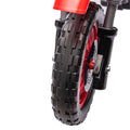 12V Kids Ride On Electric Toy Motorcycle,Rear Suspension,Twist Grip Throttle,Slow Start,Removable Training Wheels,Indie Music Box With Horn And Engine,Simulation Of Dirt Bike Modeling For Kids 3 8. Red 50 99 Lbs Polypropylene