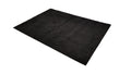 Shaggy Area Rugs, Carpets For Livingroom, 5X7 Area Rugs ,Shaggy Black Rectangle 5&7 Black Contemporary Abstract Polypropylene