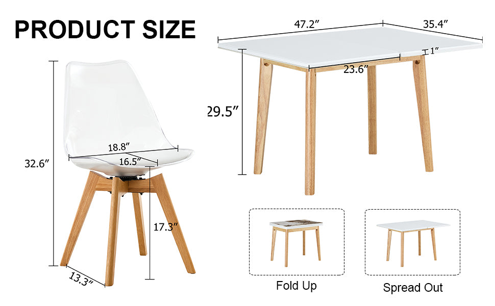 White Stone Burning Tabletop With Rubber Wooden Legs, Foldable Computer Desk, Foldable Office Desk,4 Modern Chairs Can Rotate 360 Degrees,The Seat Cushion Is Made Of Pu Material. Zd 1545Sc 003 White Sintered Stone