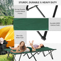 Outsunny 2 Person Folding Camping Cot For Adults, 50