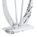 Modern Minimalist Rectangular Glass Table With 0.39 