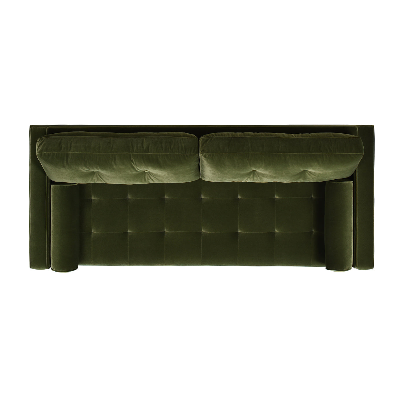 Nicholas 83.5" Mid Century Modern Sofa, Olive Green Performance Velvet Olive Green Foam Velvet 3 Seat