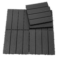 Plastic Interlocking Deck Tiles, 11.8