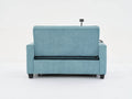 Futon Chair Bed Convertible Chair 3 In 1 Pull Out Sleeper Chair Beds With Usb Ports,Wear Resistant And Anti Scratch, Armchair Bed Sleeper For Living Room Green Tech Cloth Green Foam Tech Cloth 2 Seat
