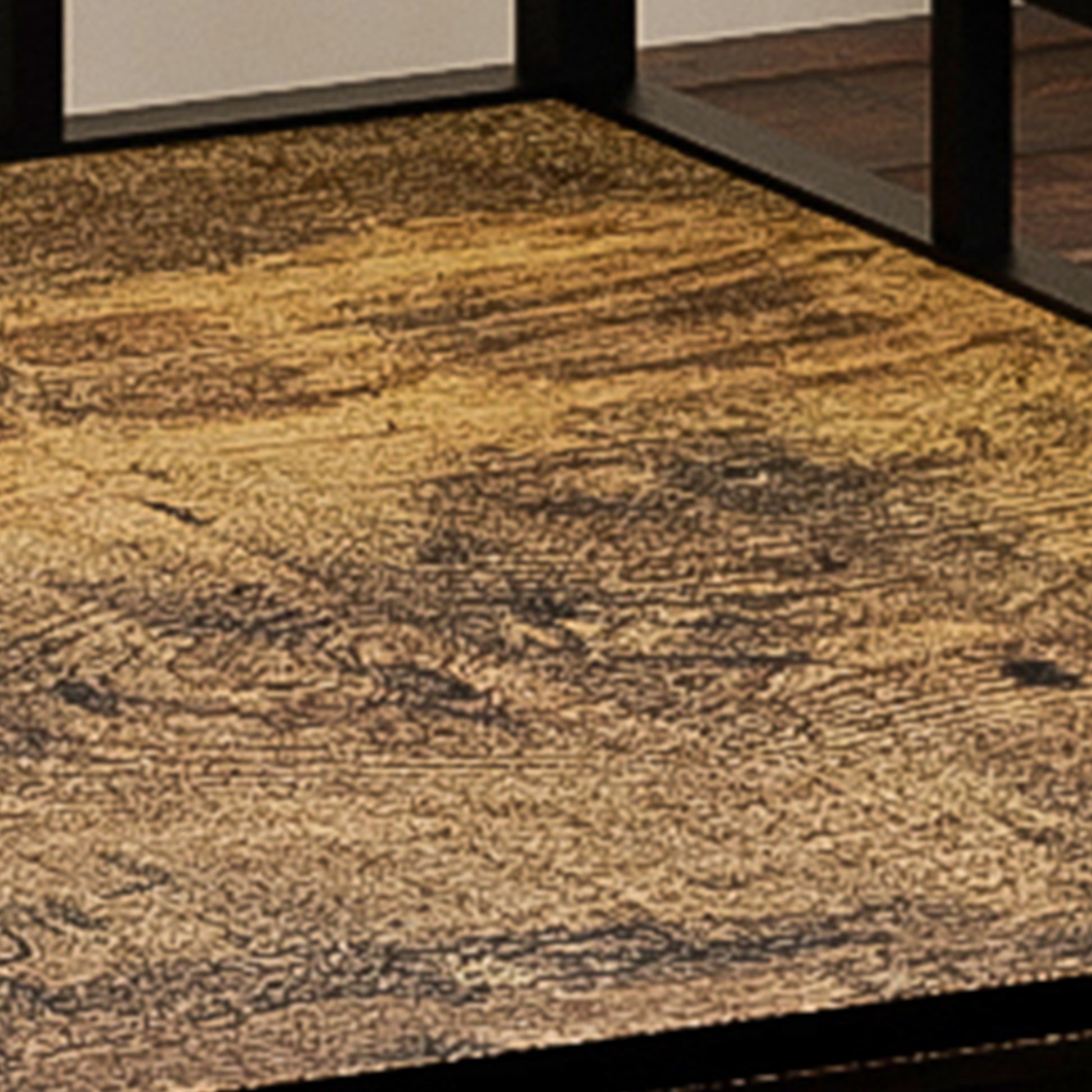 43.3 Inch Dog Crate Furniture For Large Dogs,Wooden Dog Crate With Divider,Double Door Dog Kennel With Three Drawers Storages,Heavy Duty Dogs Decorative Pet House For Large Medium Dogs ,Rustic Brown