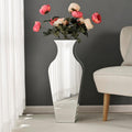 Crystal Mirrored Decorative Floor Vase Silver Mdf Glass,Mirror