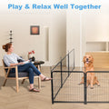 16 Panels Dog Playpen For Outdoor,Yard,Camping,24