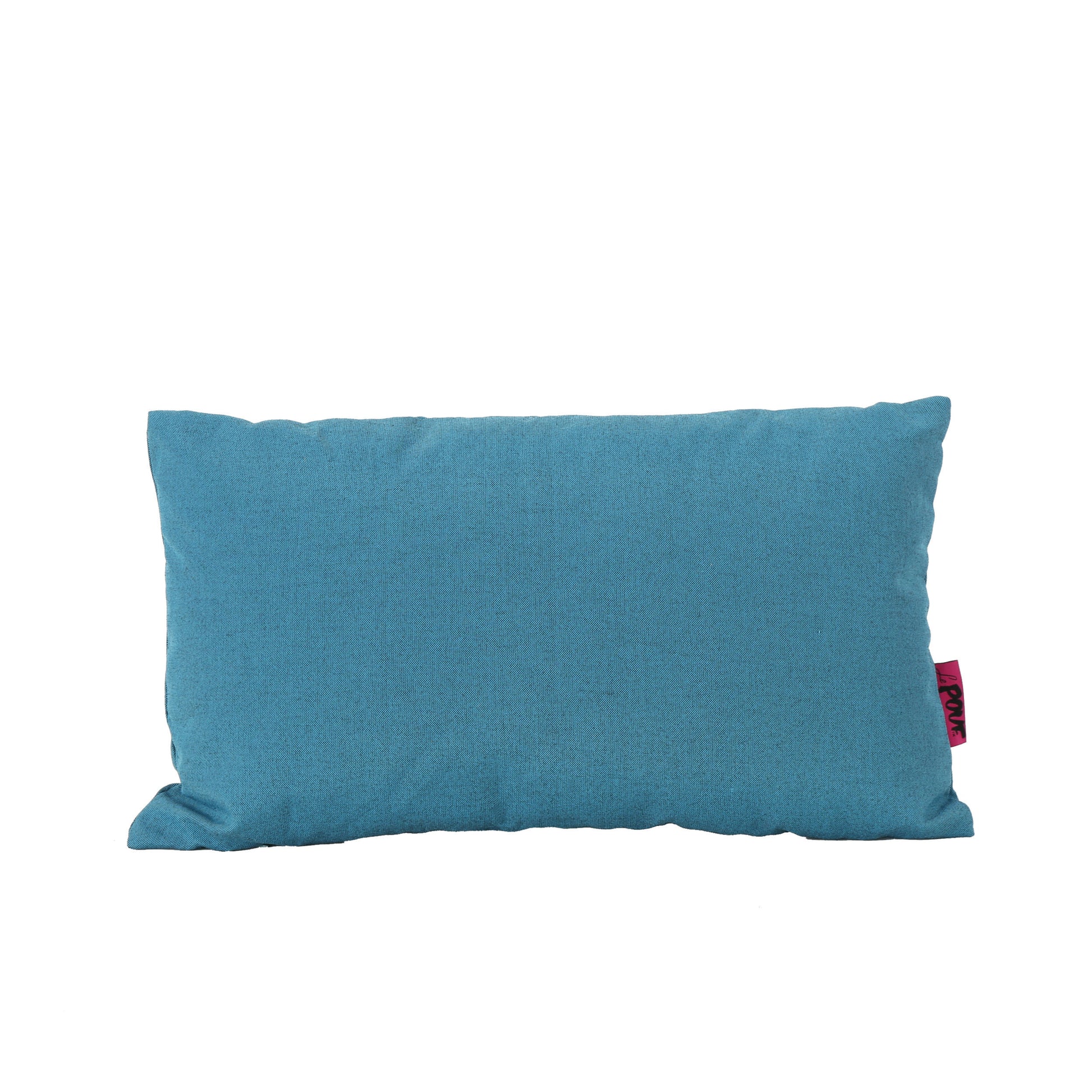 Lomita Rectangular Pillow Teal Fabric