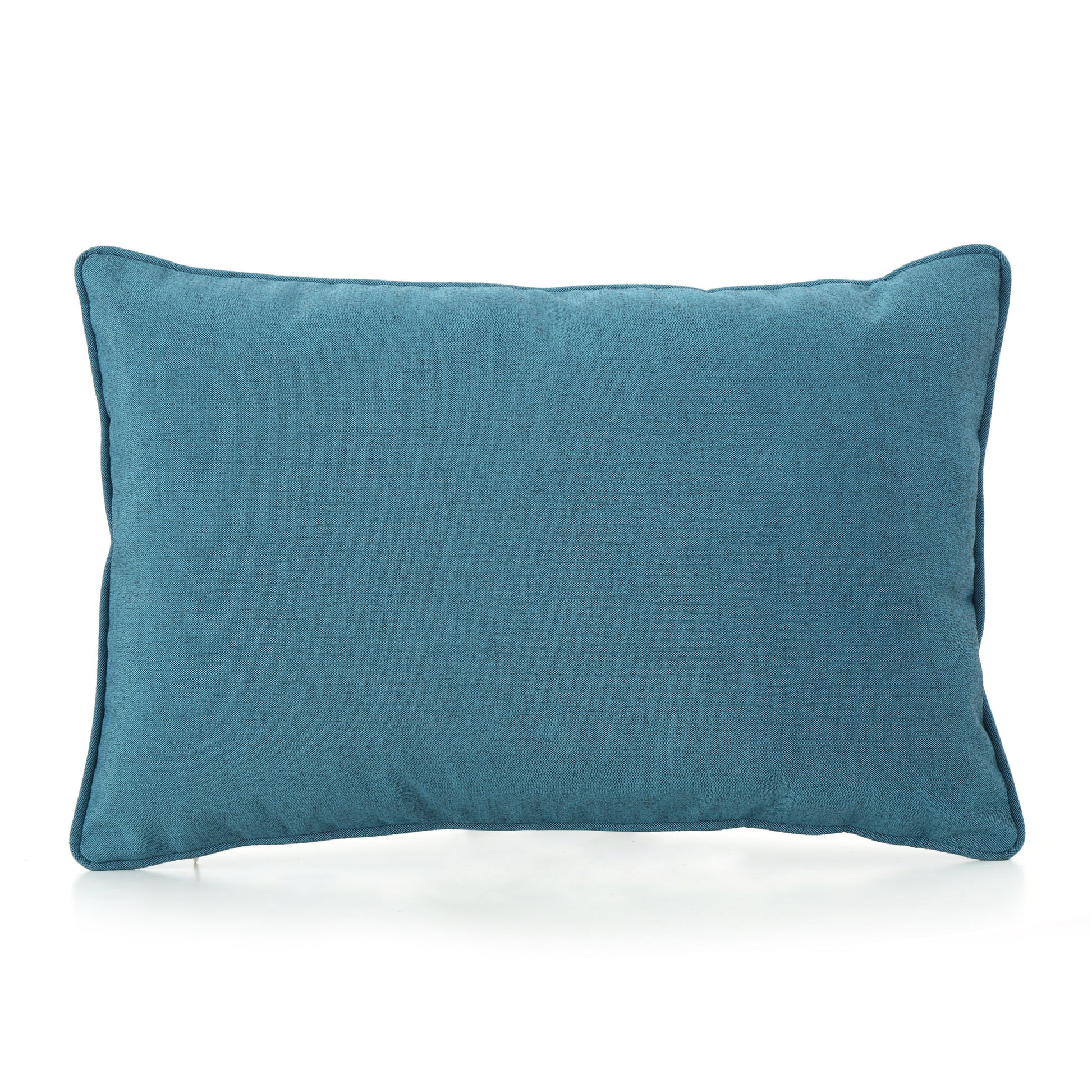 Coronado Rectangular Pillow Teal Fabric