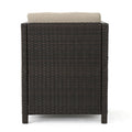 Puerta Dining Chair Set Of 2 Dark Brown Wicker