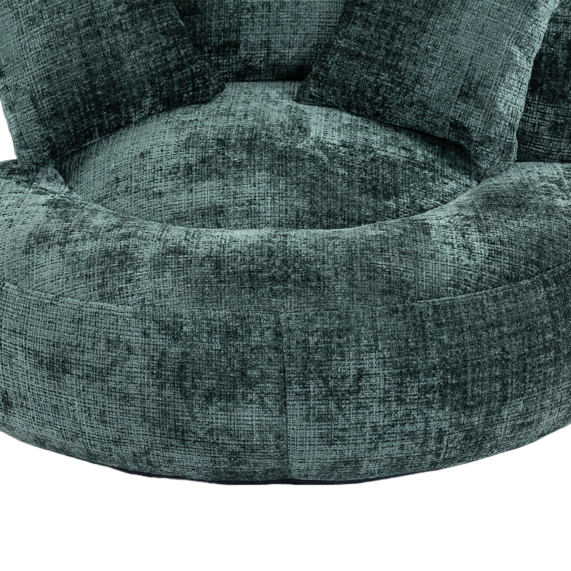 Coolmore Lazy Sofa Durable Comfort Lounger High Back Bean Bag Chair Couch With Three Pillows For Adults And Kids, Indoor & Outdoor, Single Gaming Sofa Chair For Bedroom,Office Emerald Chenille Emerald Foam Chenille 1 Seat