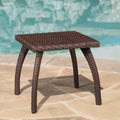 Honolulu Brown Side Table Brown Rattan