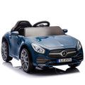 Licensed Mercedes Benz Cls 350,12V Kids Ride On Toy Car W Parents Control,2Wd,Four Wheel Suspension,Music,Bluetooth,Led Light,Usb,Power Display,Volume Adjustment,Speeds 1.24 3.11Mph For Kids Aged 2 4. Blue 50 99 Lbs Polypropylene