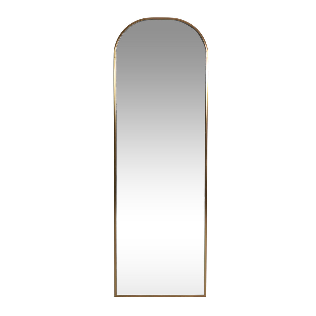 Length Mirror Antique Brass Mdf