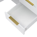 36'' Wall Mounted Bathroom Vanity Without Sink, Floating Bathroom Storage Cabinet With 2 Drawers, Solid Wood Bathroom Cabinet Not Include Basin Sink White Bathroom Modern Mdf