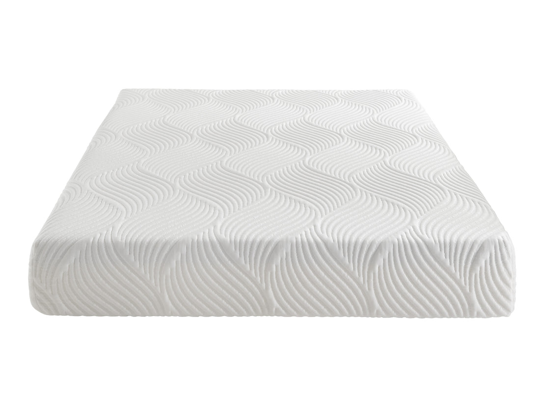 10 Inch Full Size Bed Mattress Gel Infused Memory Foam Mattress, Firm, White, Mattress In A Box White Bedroom Foam Full