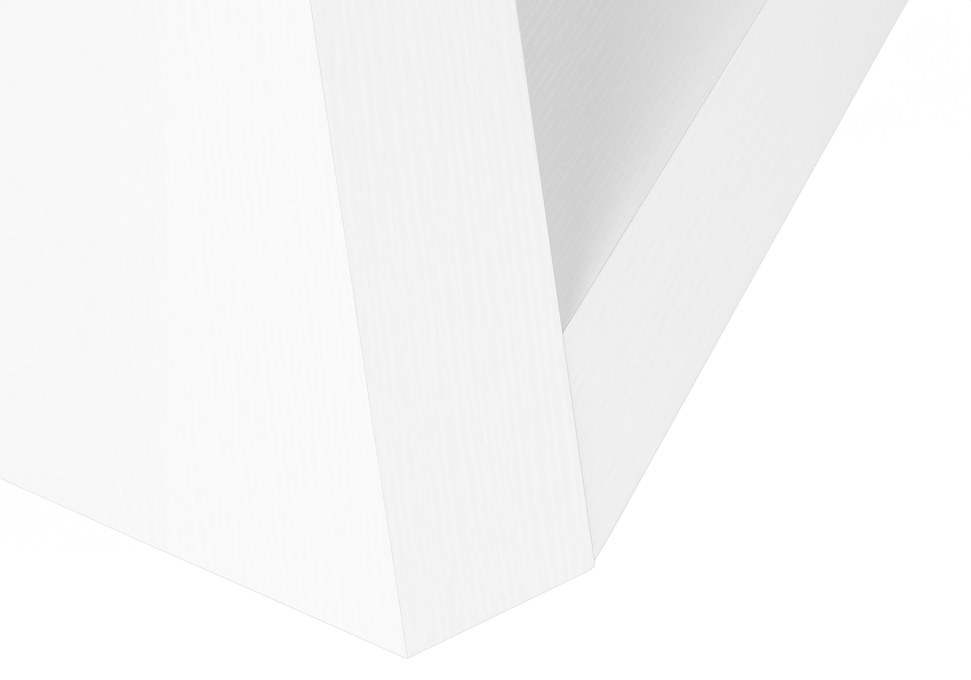 Accent Table, Console, Entryway, Narrow, Sofa, Living Room, Bedroom, White Laminate, Contemporary, Modern White Engineered Wood