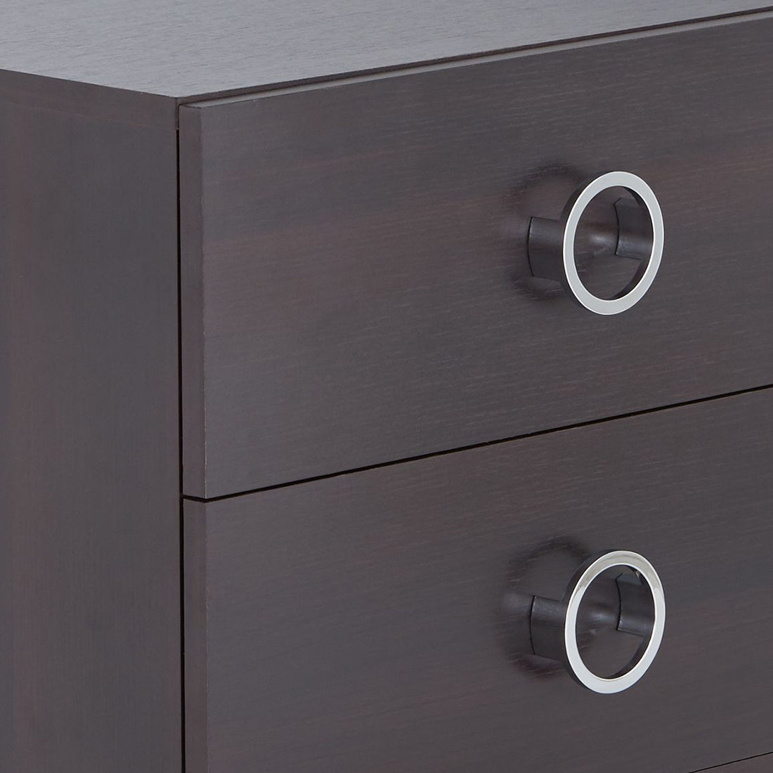 Elms Espresso Finish Accent Table Espresso Synthetic Wood