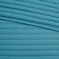 8 Piece Printed Seersucker Comforter And Quilt Set Collection Aqua Full Queen Full Aqua Polyester