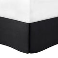 7 Piece Cotton Printed Comforter Set Black King King Black Polyester