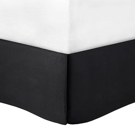 7 Piece Cotton Printed Comforter Set Black King King Black Polyester