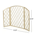 Fire Screens Gold Iron