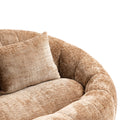 Coolmore Bean Bag Sofa Lazy Sofa Durable Comfort Lounger High Back Bean Bag Chair Couch For Adults And Kids, Indoor & Outdoor, Accent Floor Soft Lounge Chair Coffee Chenille Coffee Foam Chenille 2 Seat