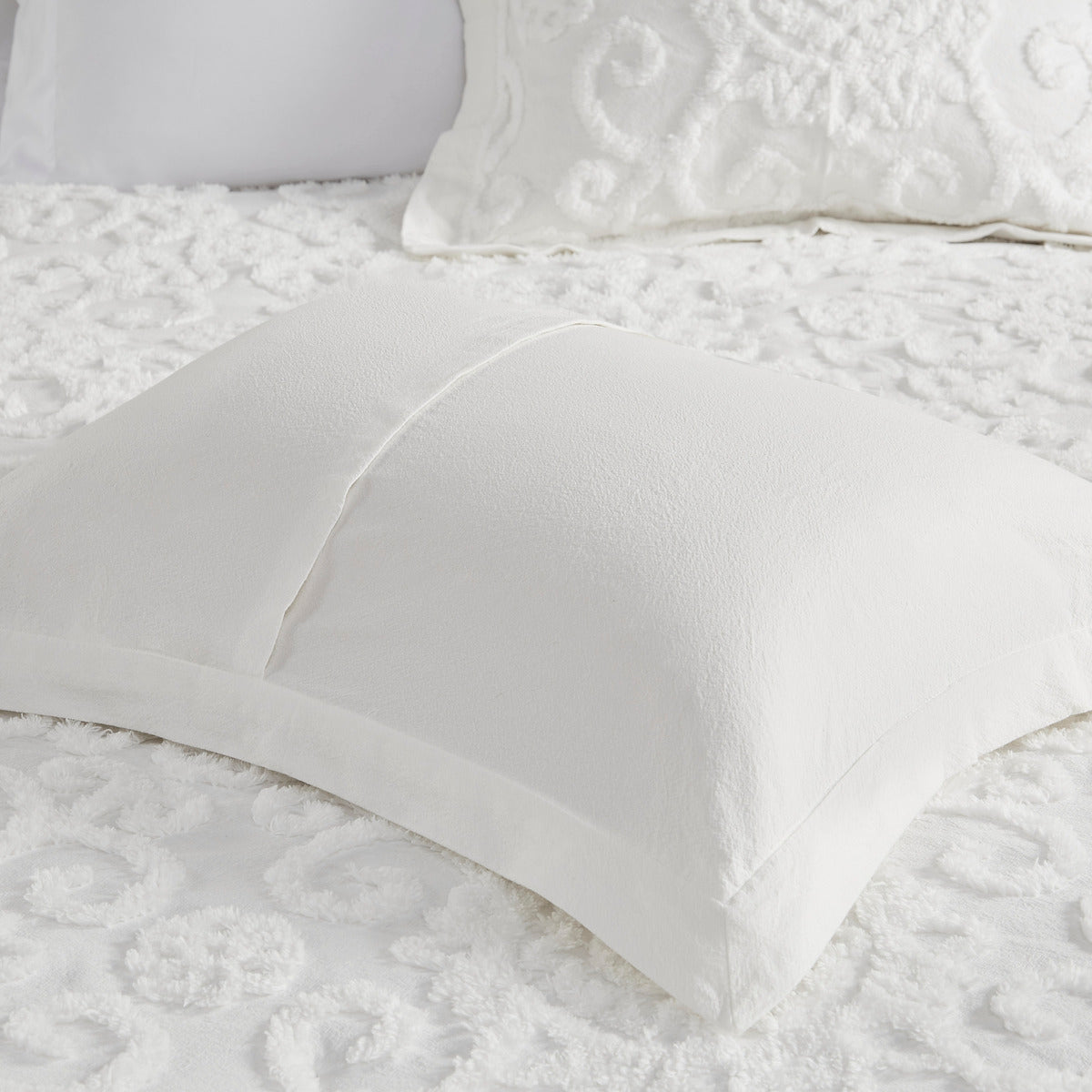 Comforter Mini Set Ivory Full Queen Full Ivory Cotton