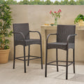 Cascada Kd Barstool Chair Brown Rattan