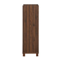 Monita Wine Cabinet Walnut Rubber Wood