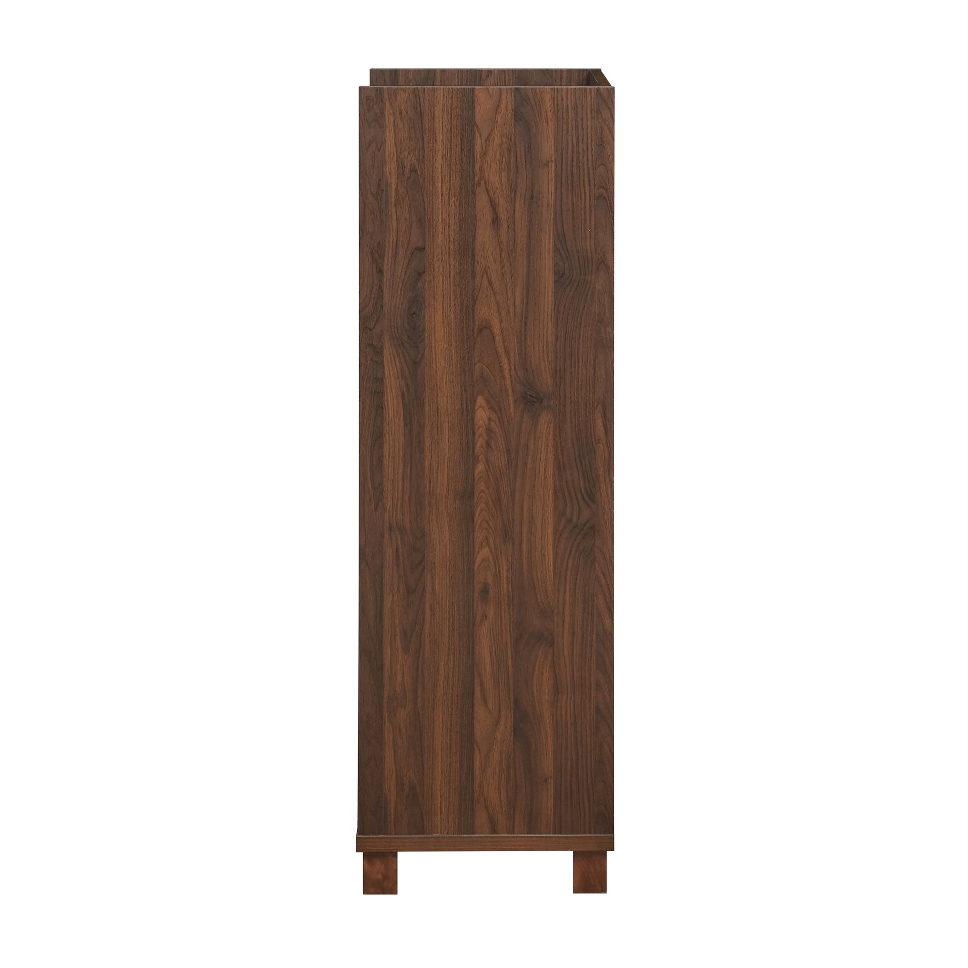 Monita Wine Cabinet Walnut Rubber Wood