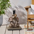 Elephant Umbrella Base Gray Concrete
