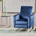 Recliner Blue Velvet