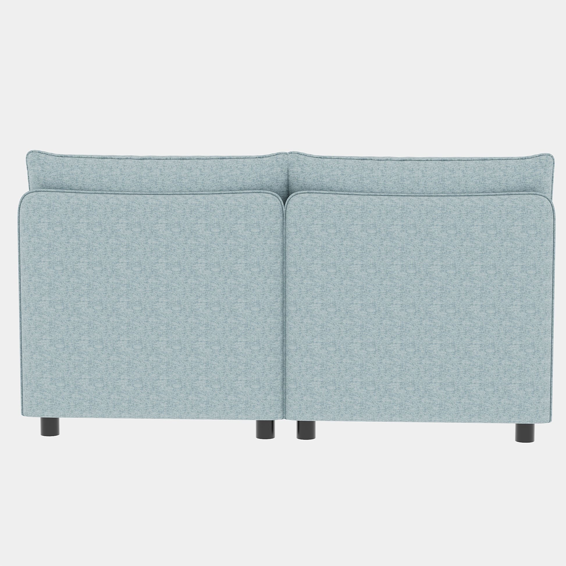 Love Seat Couches, Chaise Longue Mid Century Modern Sofa Couch With Storage For Small Spaces, Living Roombedroom Antique Blue Fabric