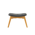 Contour Chair Set Dark Grey Fabric