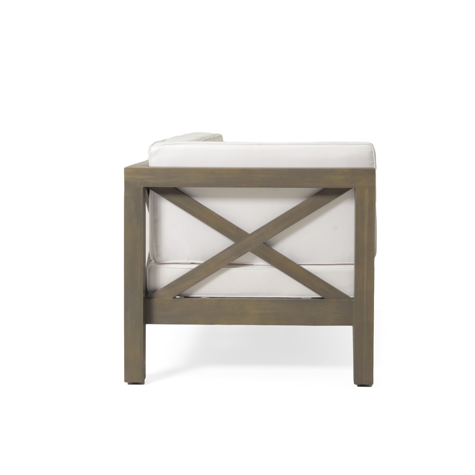 Brava X Back Corner Bench L With Coffee Tablewhite White Acacia Wood