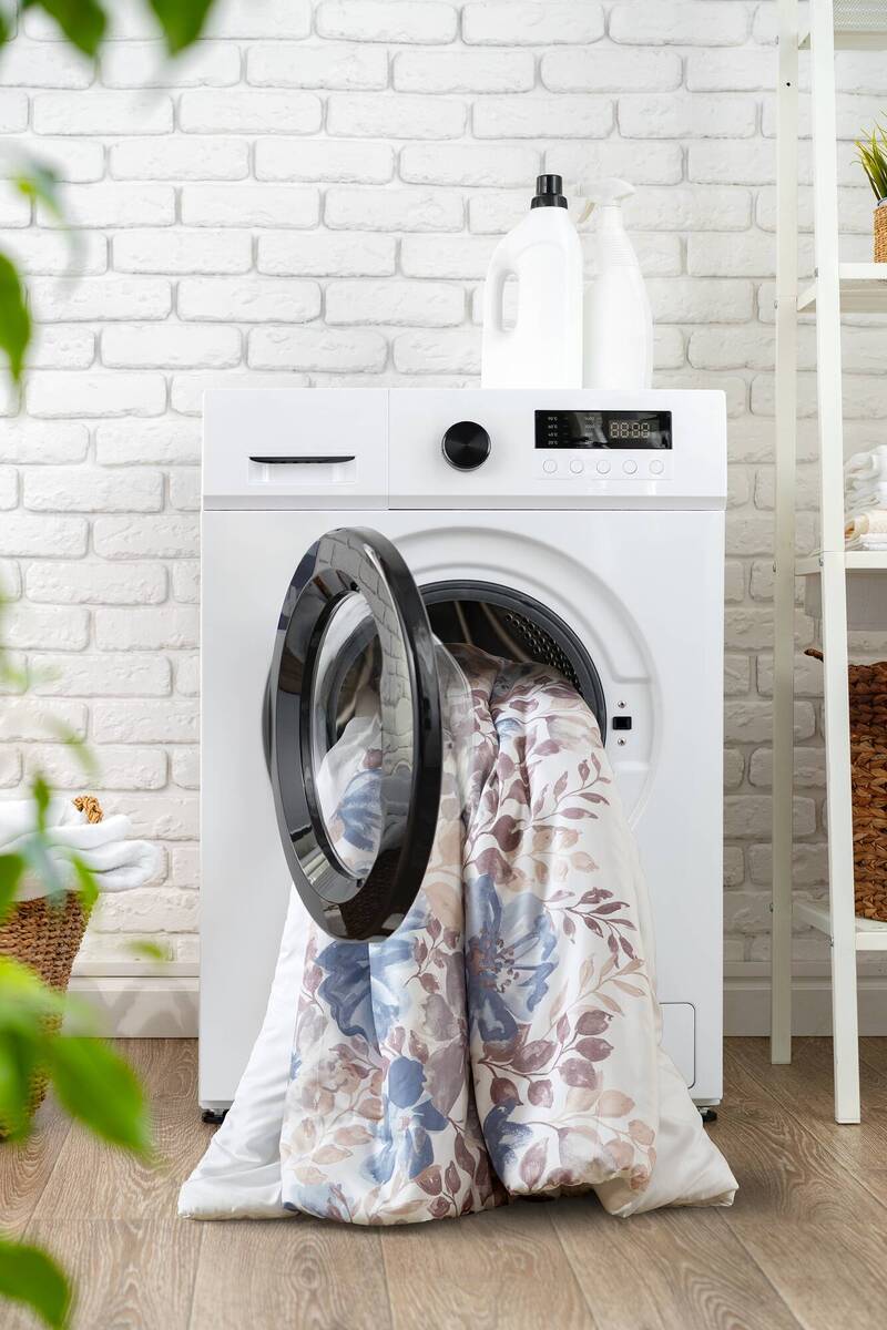 Floral Comforter Set With Bed Sheets Blue King Blue Polyester