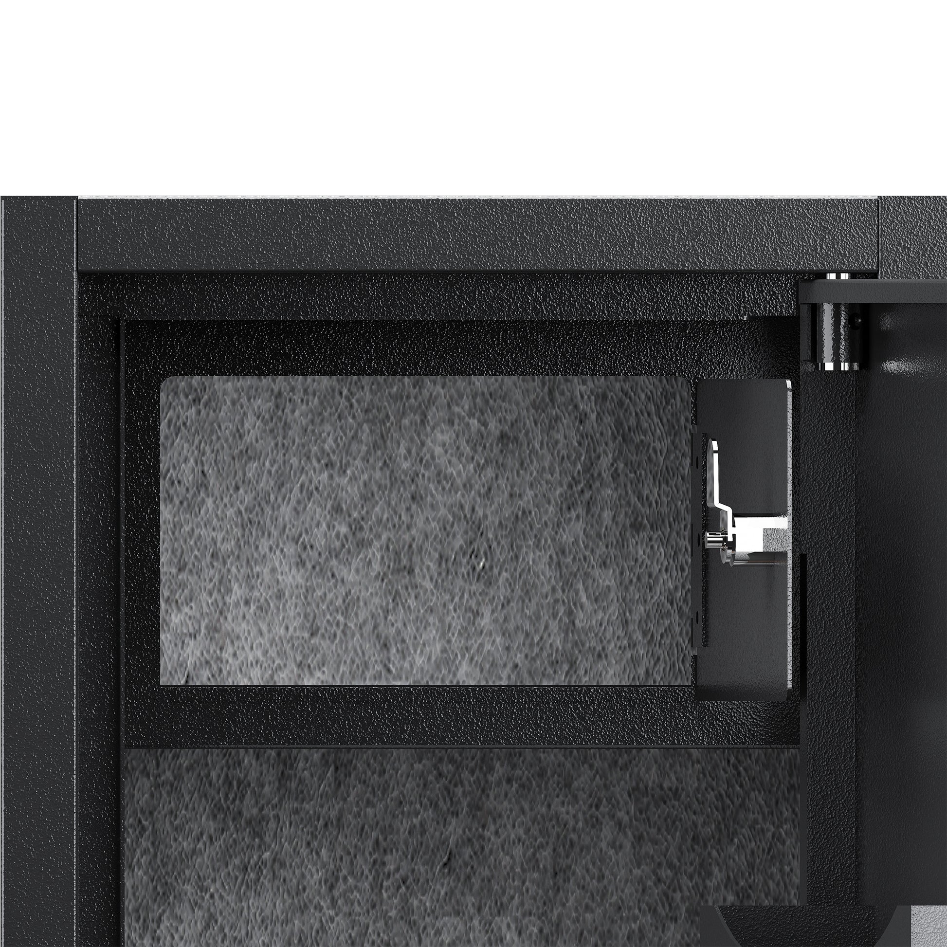 3 5 Safes For Home Rifles And Pistols With Inner Cabinet And Adjustable Shelf Black Steel