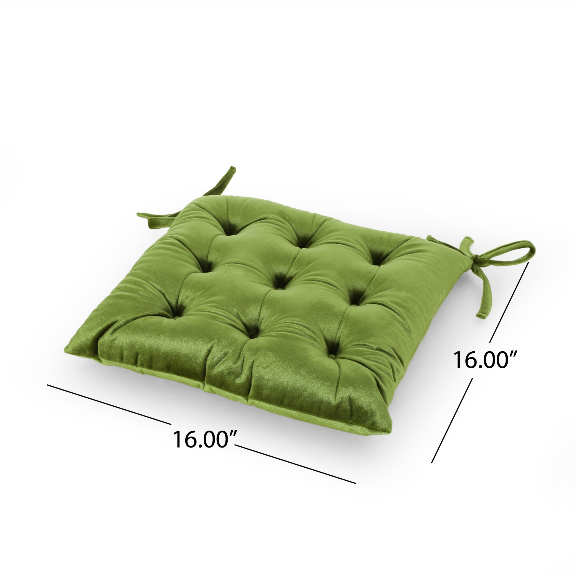 Chair Cushion Sage Velvet