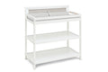 Connelly Changing Table White Rockport Gray White Gray Wood